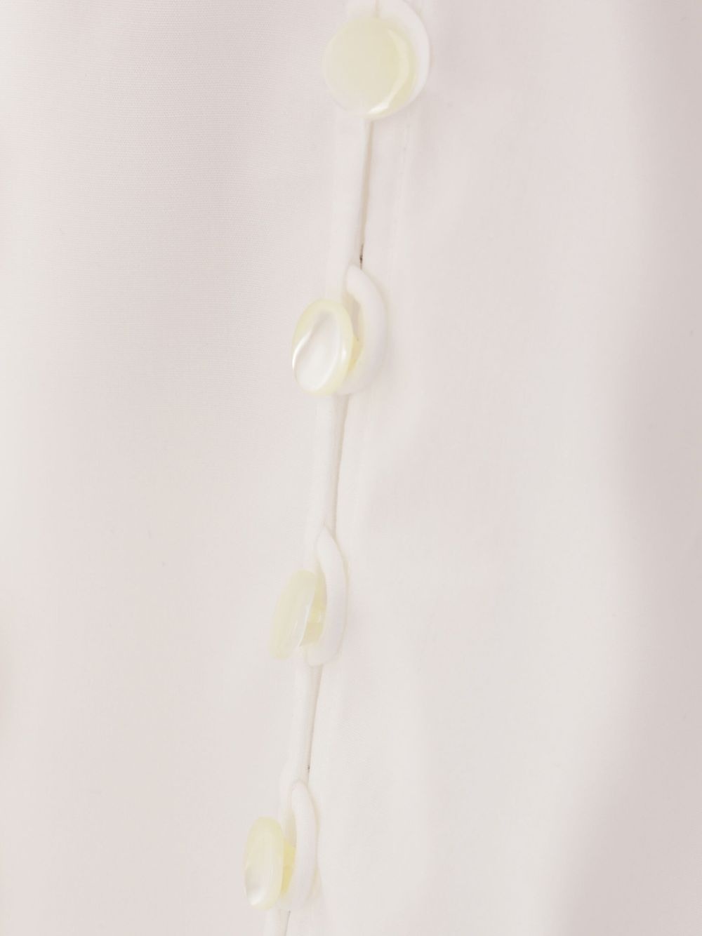 embroidered lavallière shirt - 4