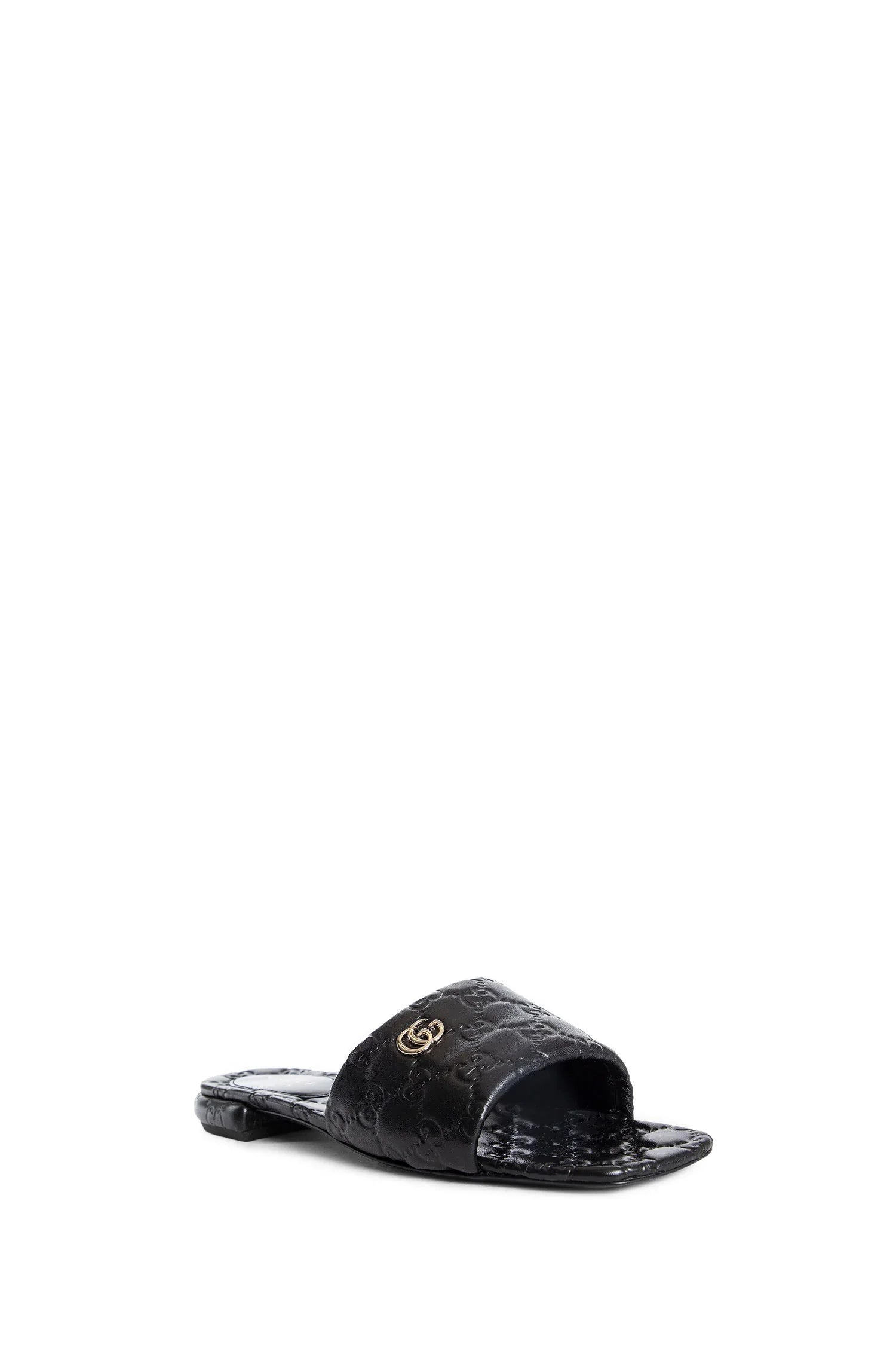 Gg-Leather-Flat-Sandals - 2