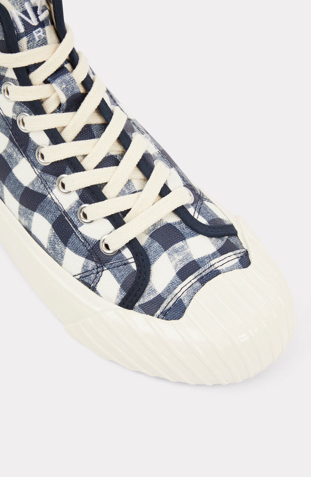 KENZOSCHOOL 'Wavy Vichy' high-top trainers - 3