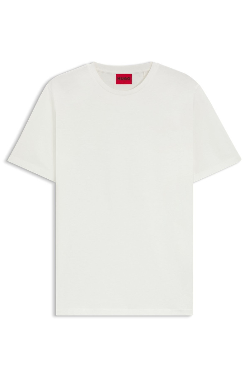 SLIM-FIT T-SHIRT WITH MERCERIZED COTTON - 1