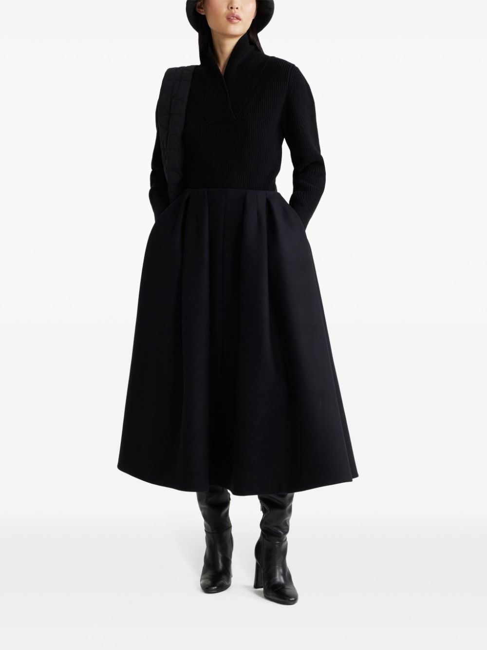 volume midi skirt - 2