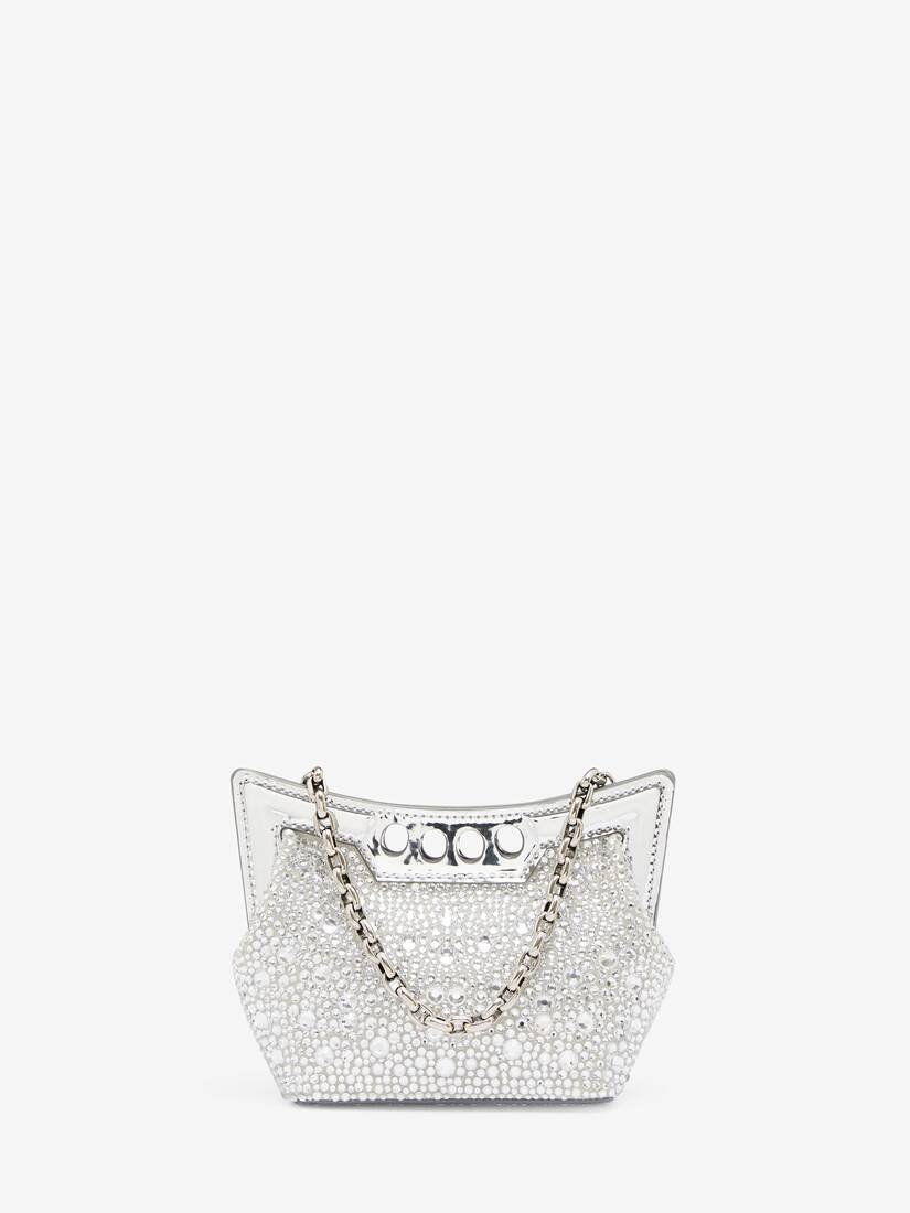 Women's The Micro Peak Bag in Silver - 1