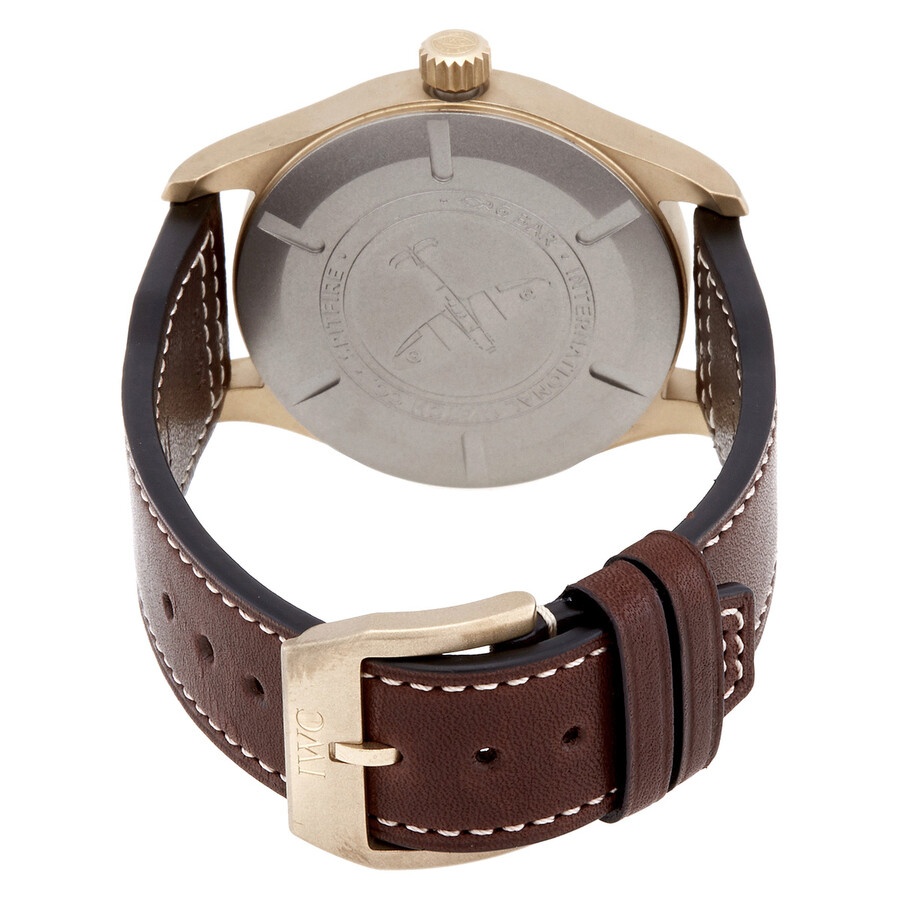 IWC Pilot Spitfire Automatic Green Dial Men's Watch IW326802 - 3