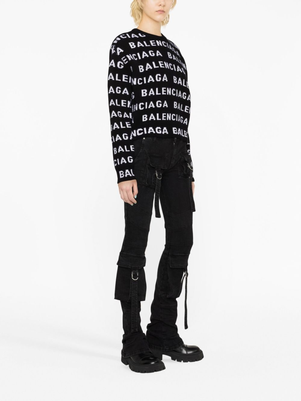 Balenciaga Logo wool sweater - 3