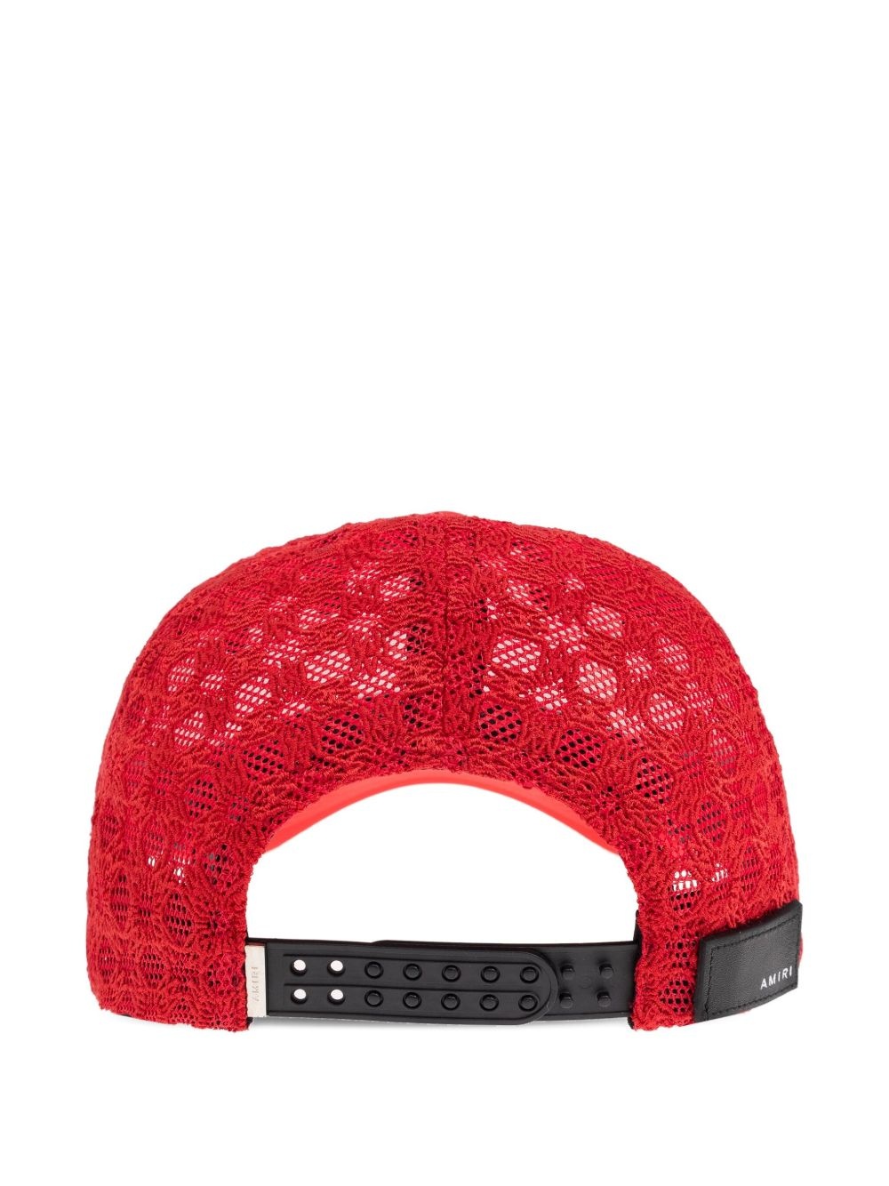 logo-embroidered mesh trucker cap - 2