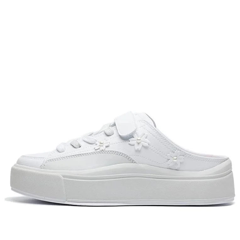 (WMNS) Li-Ning Comfy Mule 'White' AGCS142-1 - 1