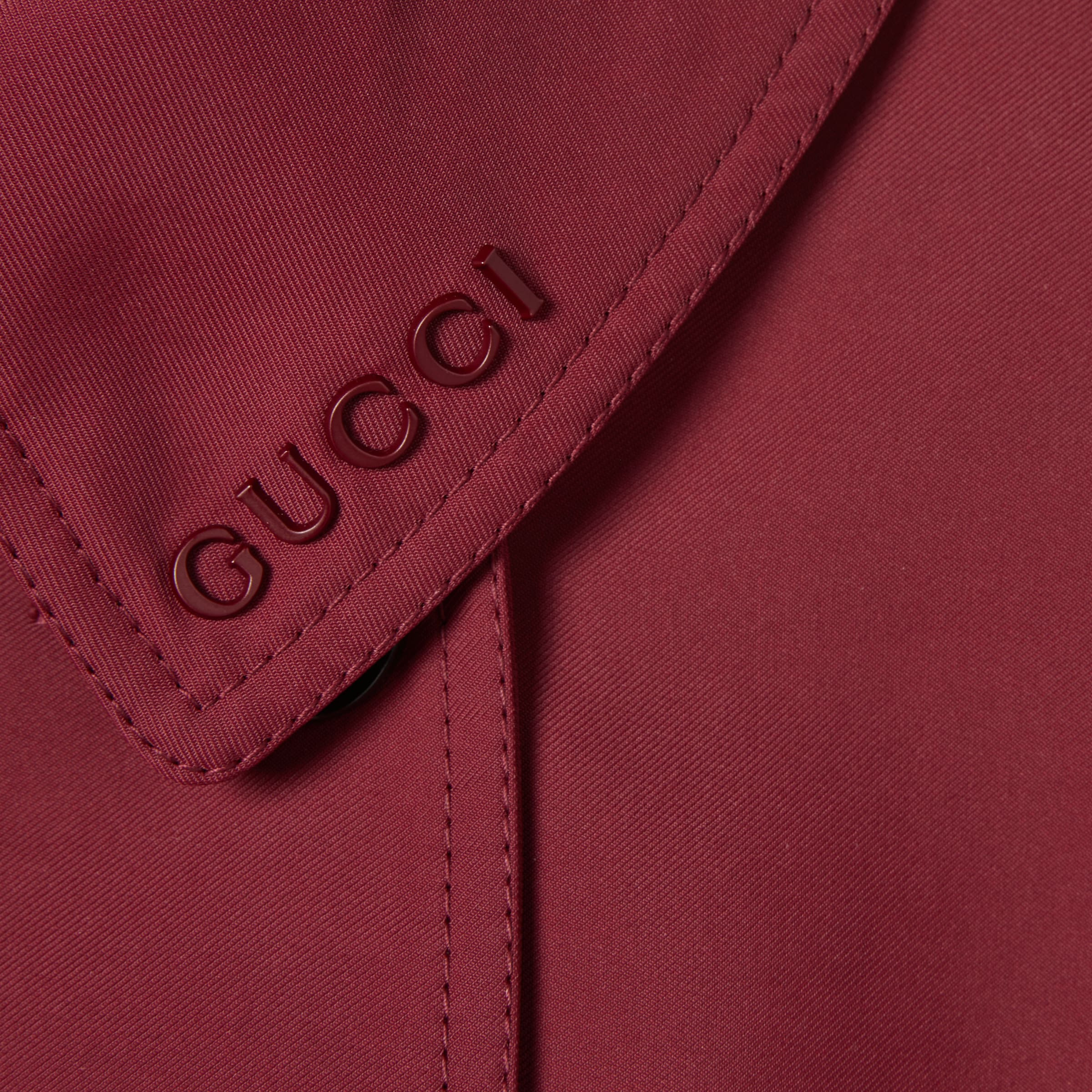 Double gabardine trench coat - 6