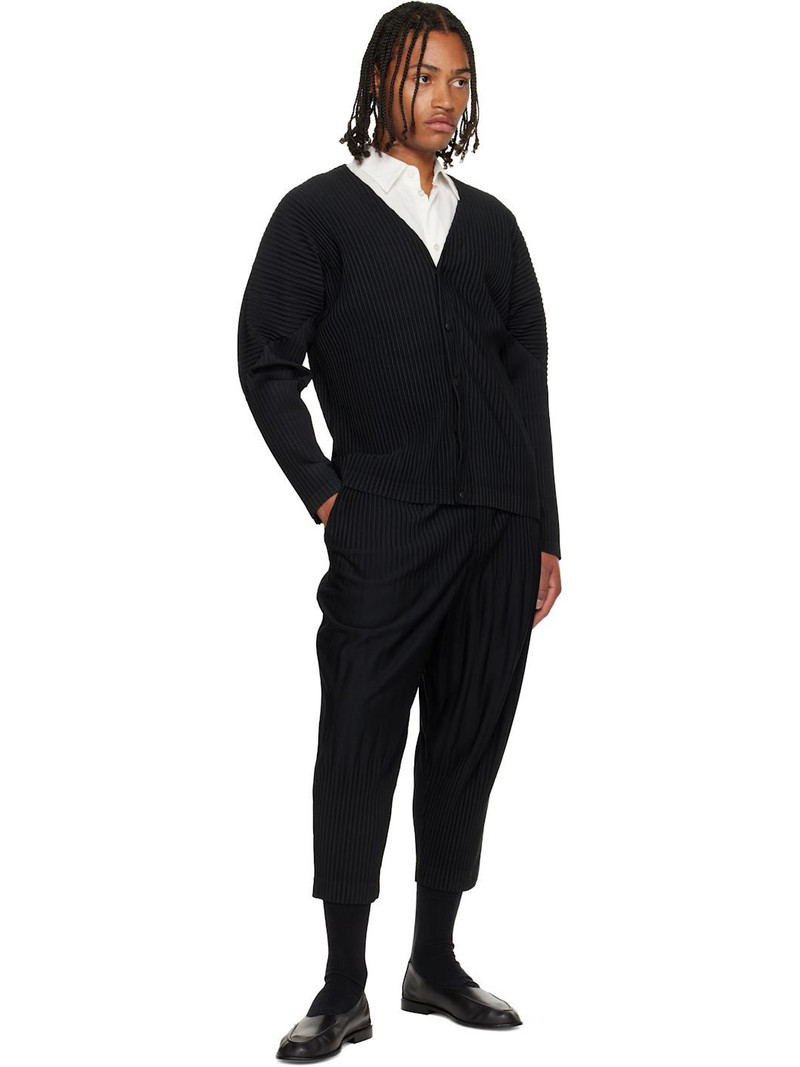 ISSEY MIYAKE Black Basics July Cardigan outlook