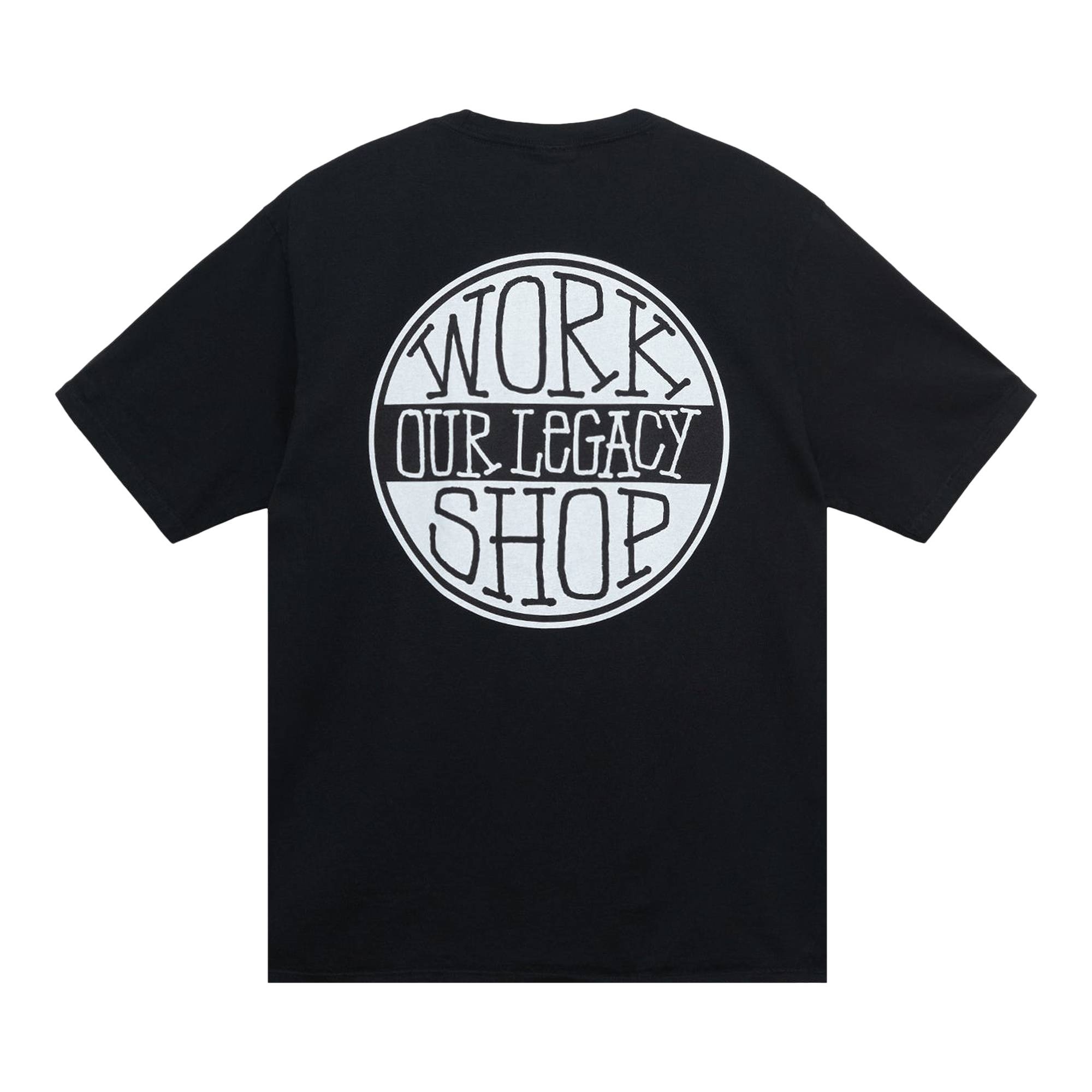トップス Stussy x Our Legacy Tee Pigment Dyed M Stüssy Stussy x Our Legacy Dot Pigment Dyed Tee 'Black