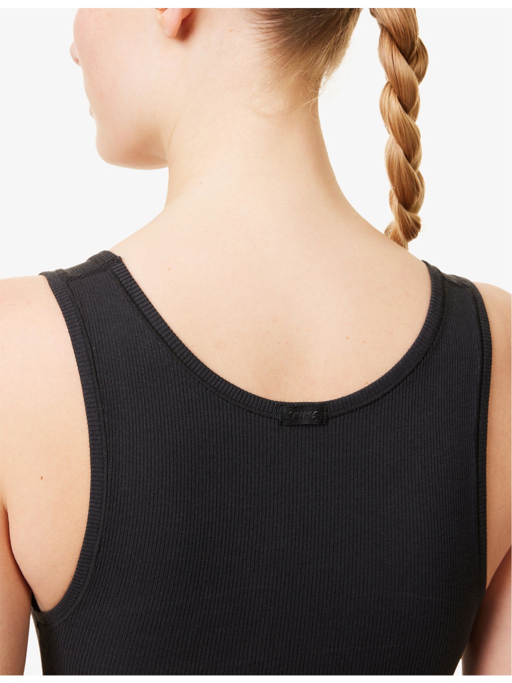 Ribbed Scoop-Neck Pack of Three Cotton-Jersey Tank Tops - 4