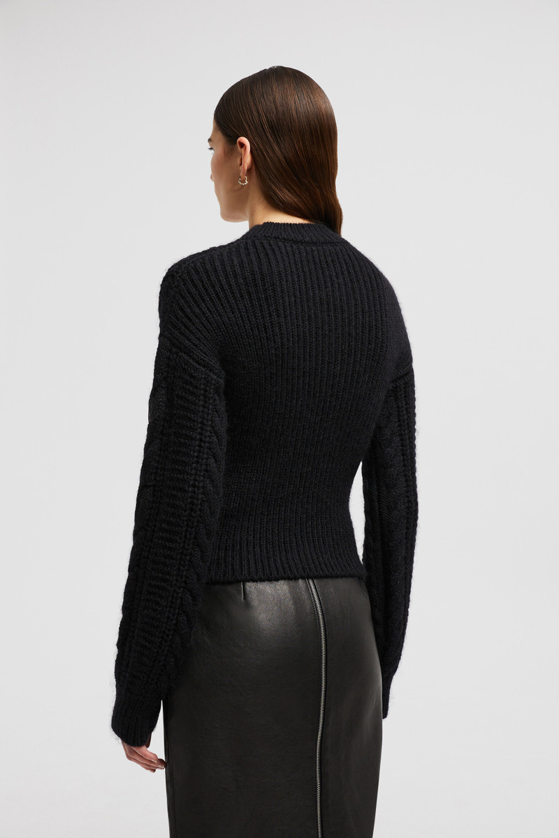 Embroidered Mohair & Wool Sweater 5