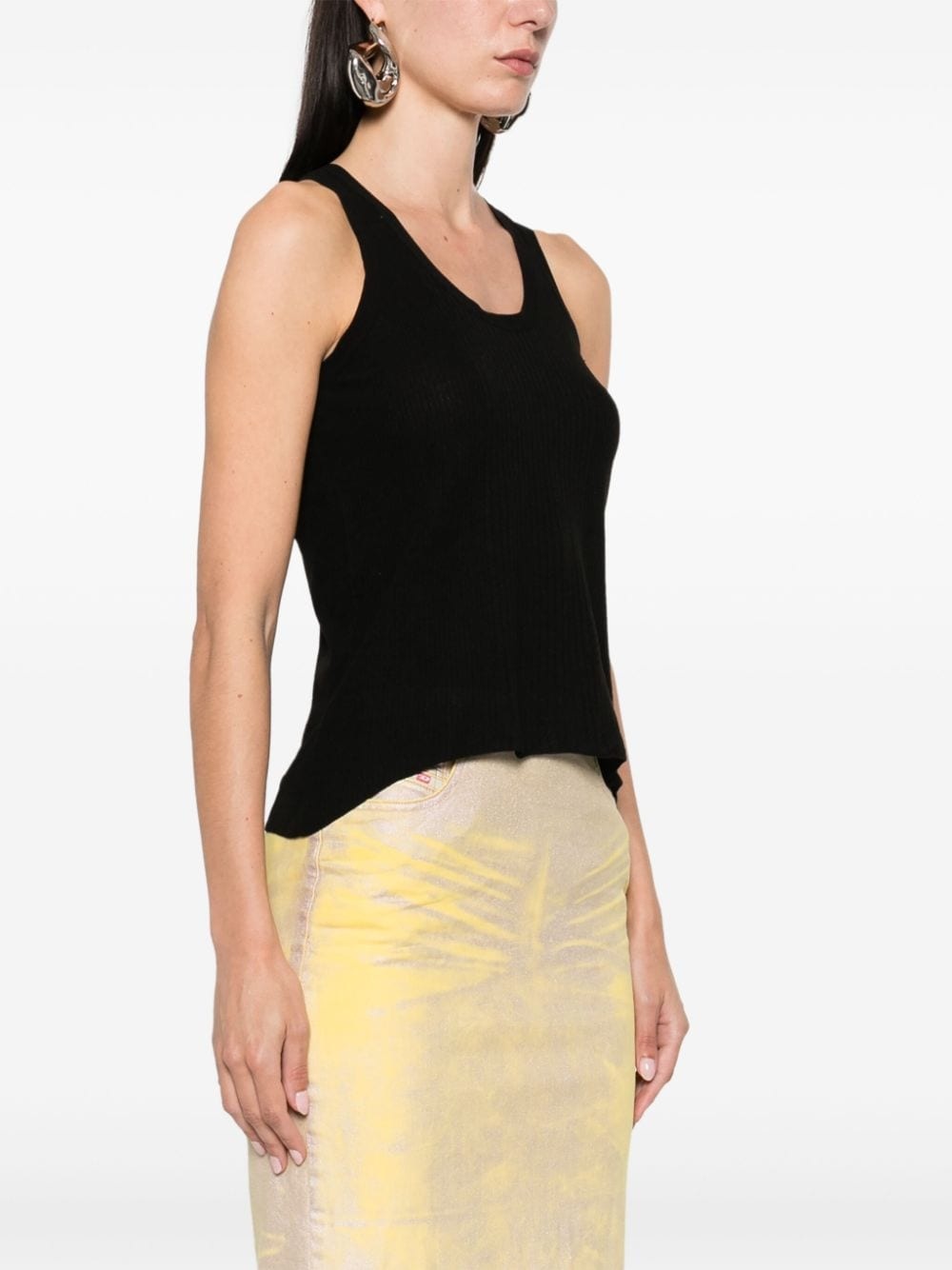 ribbed tank top - 3