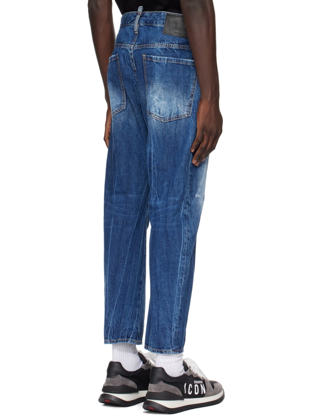 Indigo Icon Stamps Bro Jeans - 3