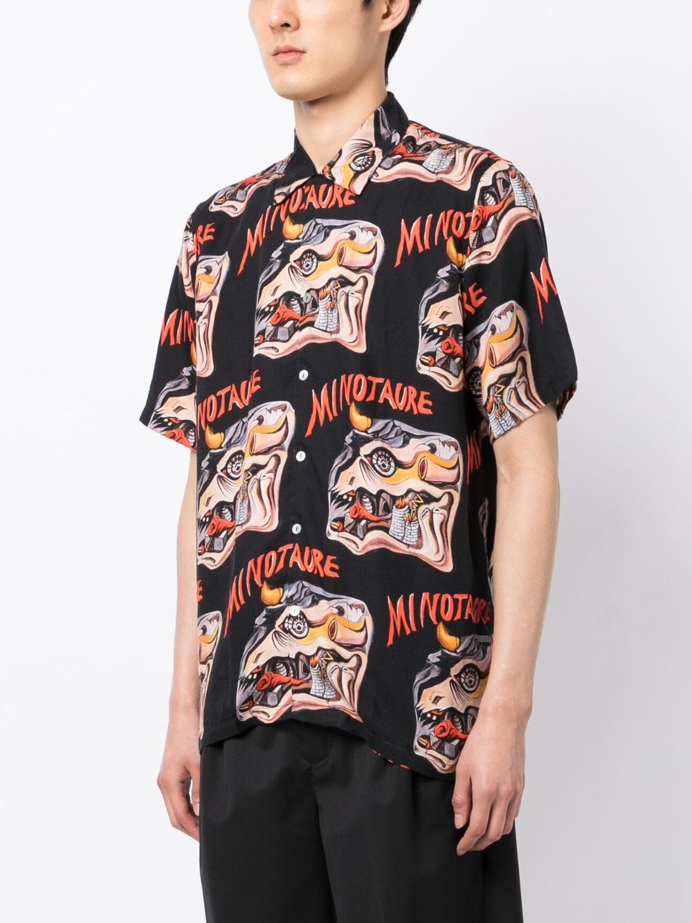 "Minotaure" short-sleeve shirt - 3