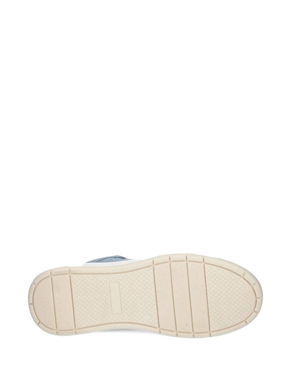 suede-panelled sneakers - 5