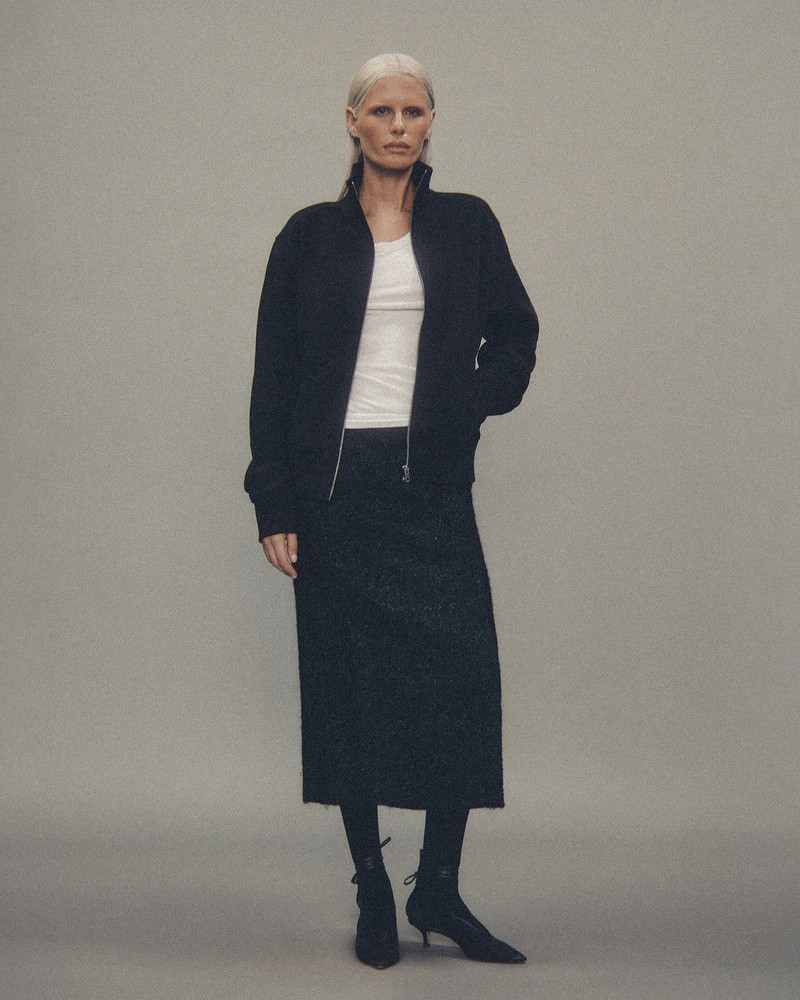 entire studios STANDARD TRACK JACKET BLACK outlook