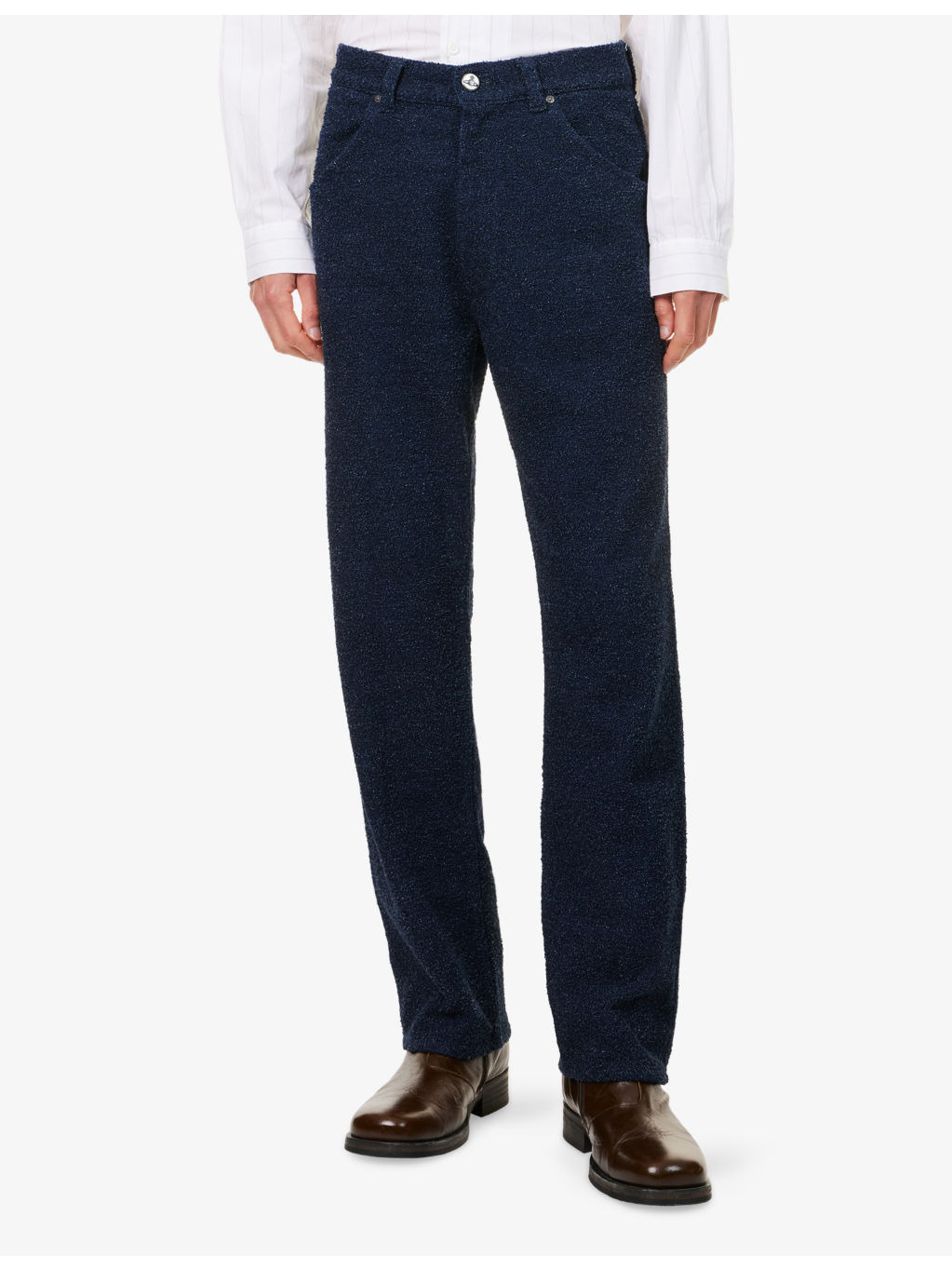 Ranch Straight-Leg Denim Jeans - 3