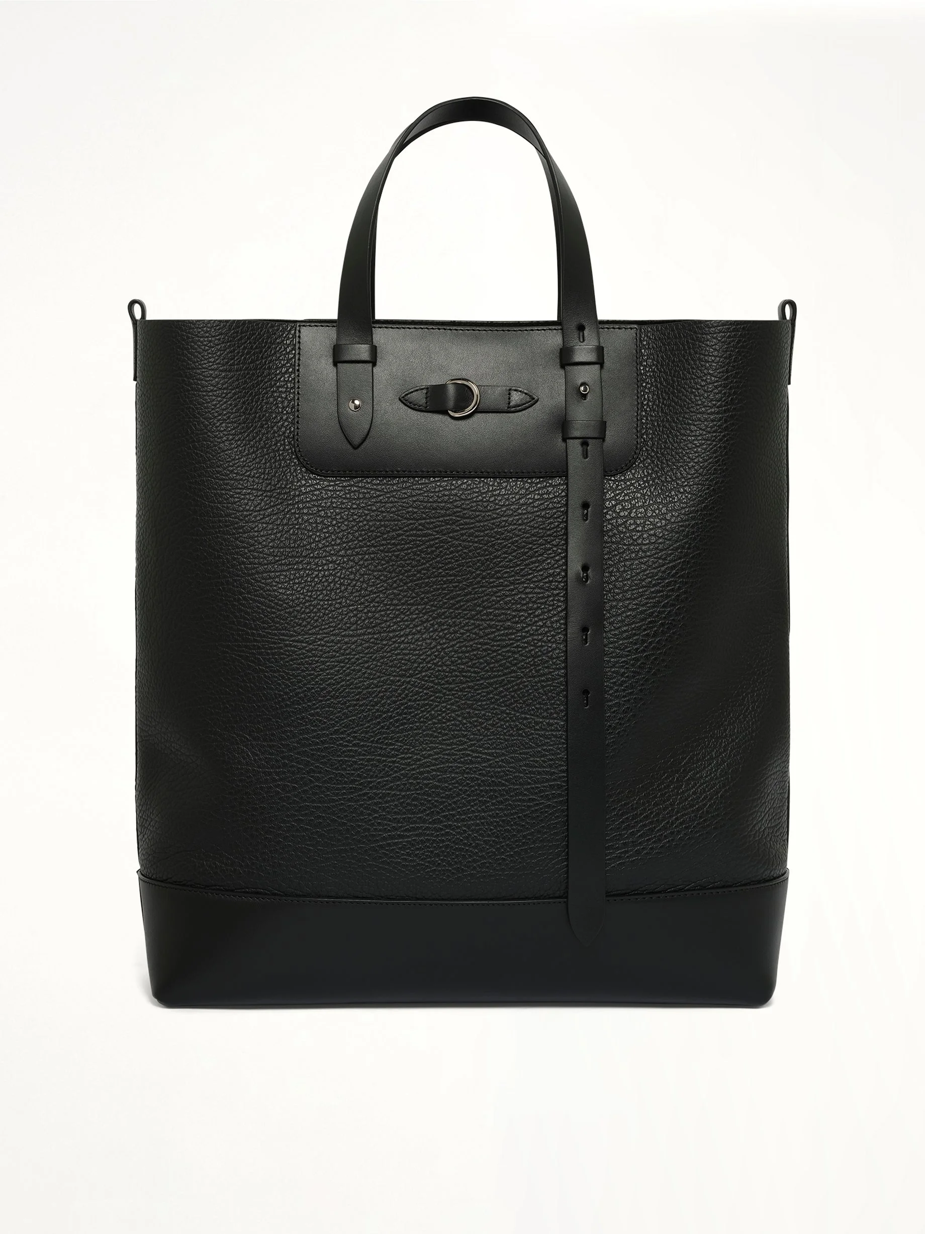 Shopping Vertical Bag in Black - 1