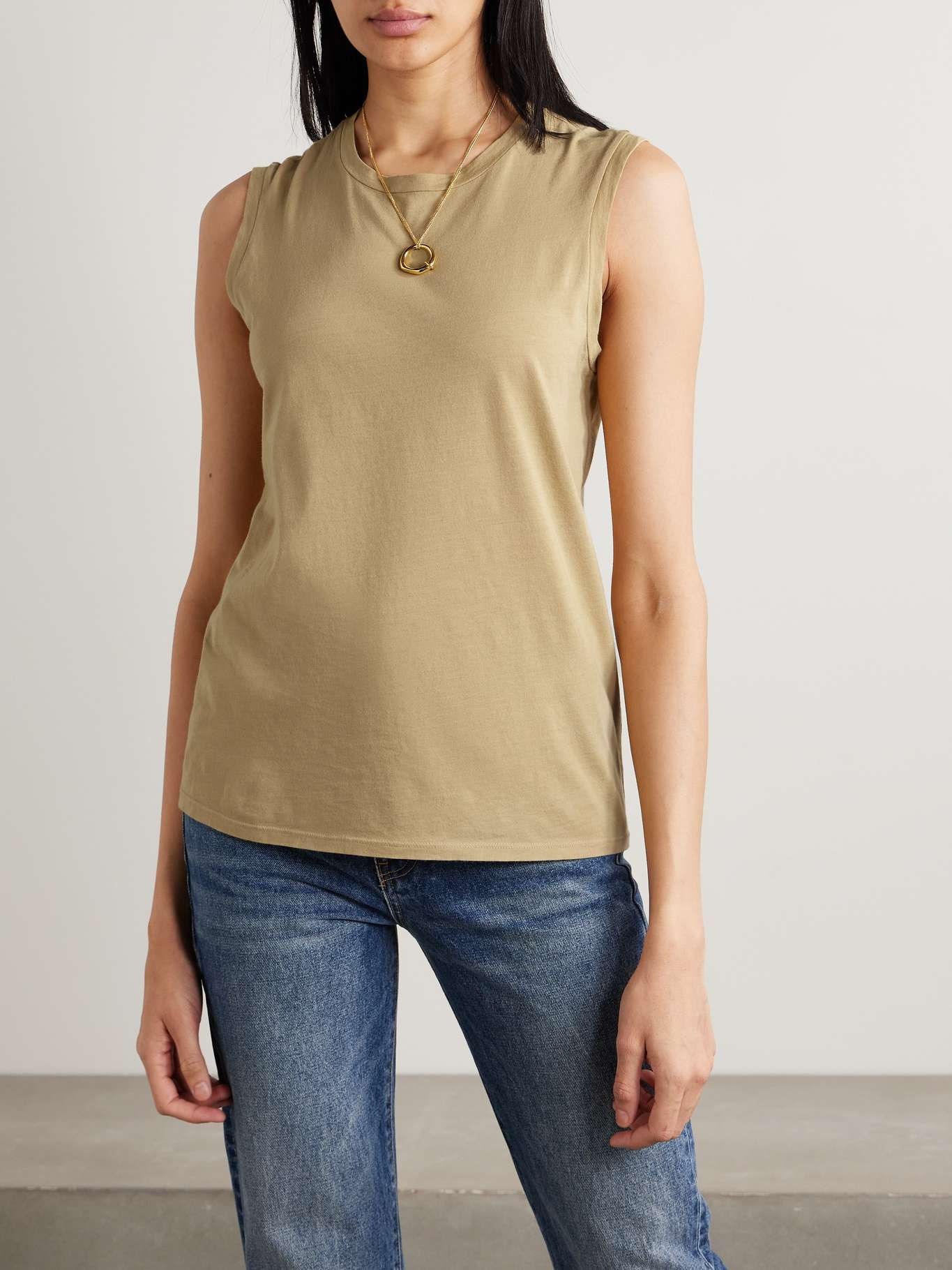 Cotton-jersey tank - 3