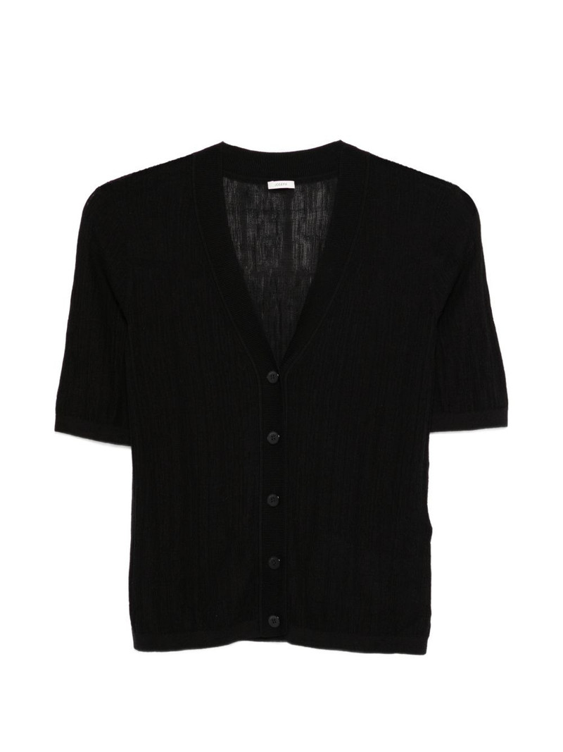 Sens crinkle ribbed cardigan 1