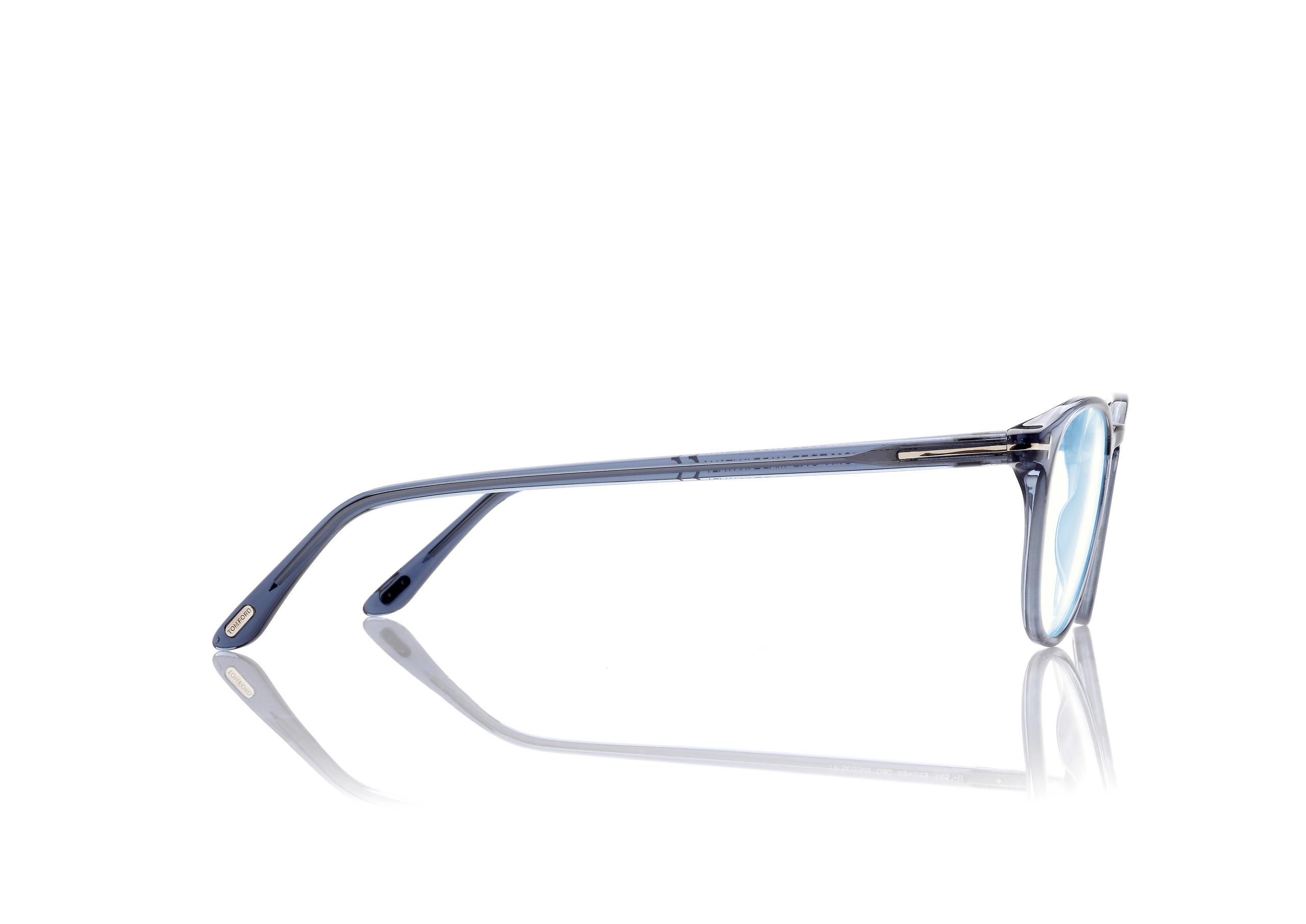 BLUE BLOCK ROUND OPTICALS - 3