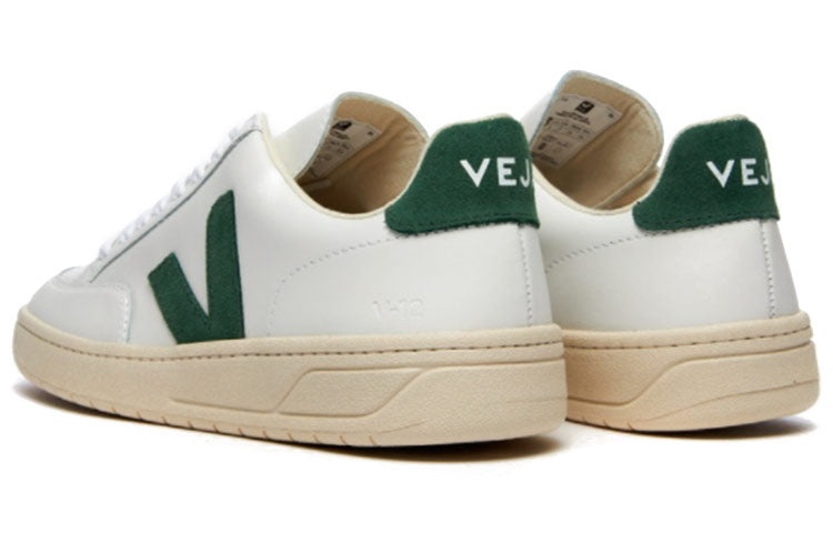 Veja V-12 Leather 'White Cyprus' XD022336B - 3