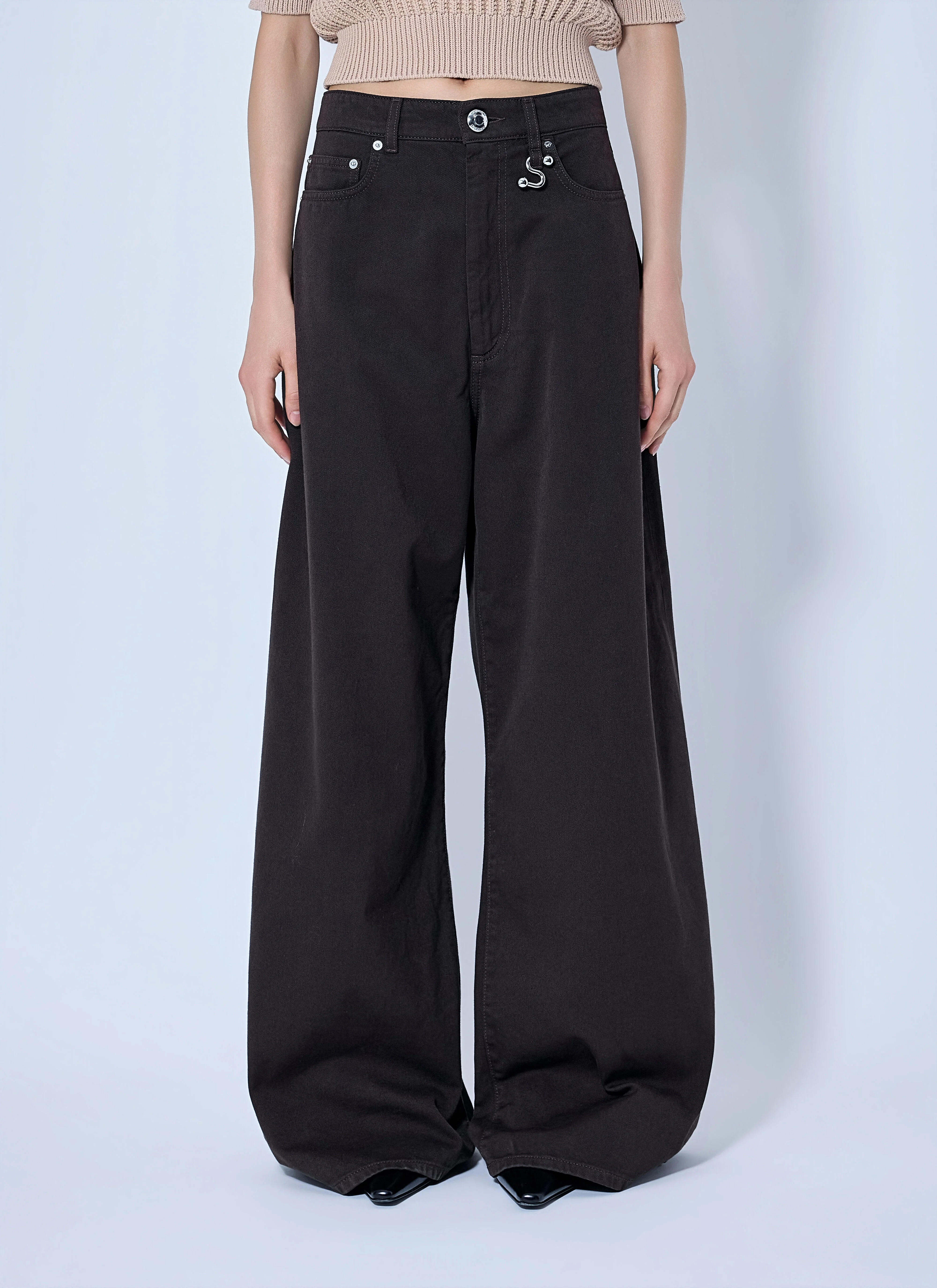 Wide-Leg Trousers - 1