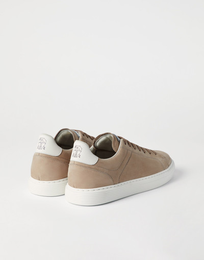 Brunello Cucinelli Nubuck calfskin sneakers outlook