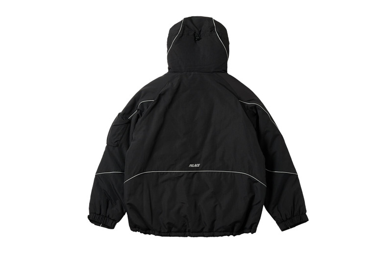 ジャケット・アウター palace M-Tech hooded Jacket black(XL) PALACE M-TECH HOODED JACKET BLACK | REVERSIBLE