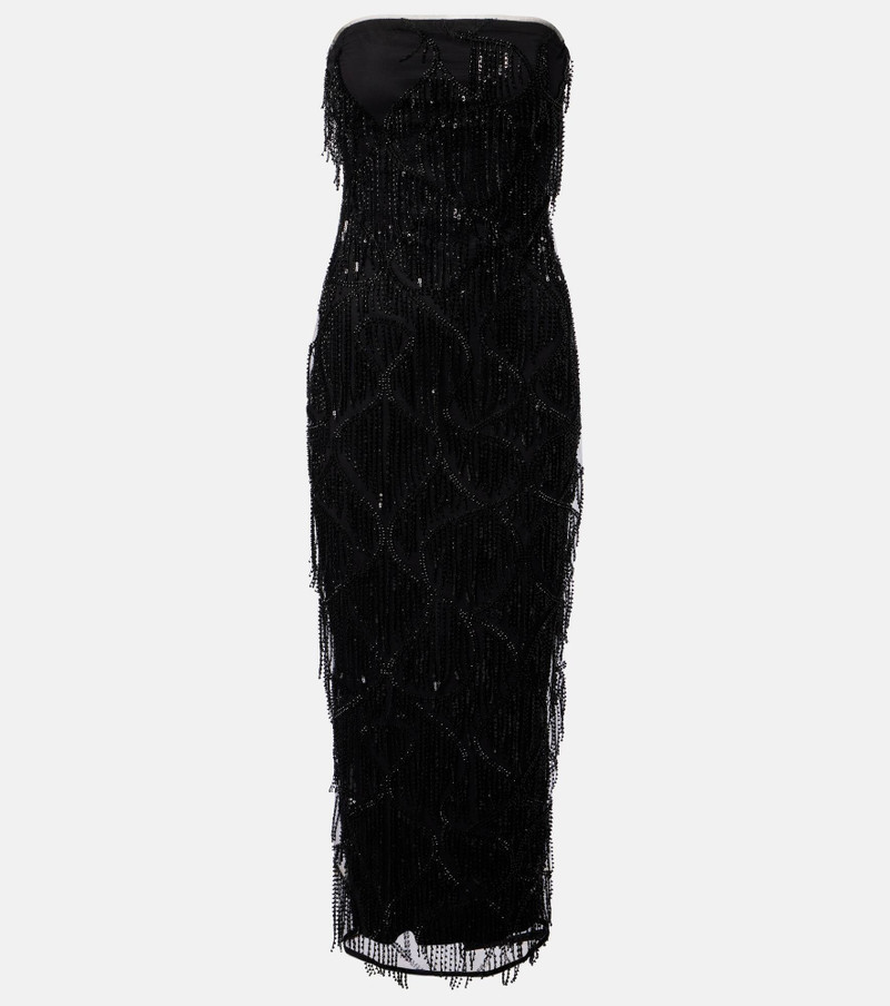 Tula sequined midi dress 1