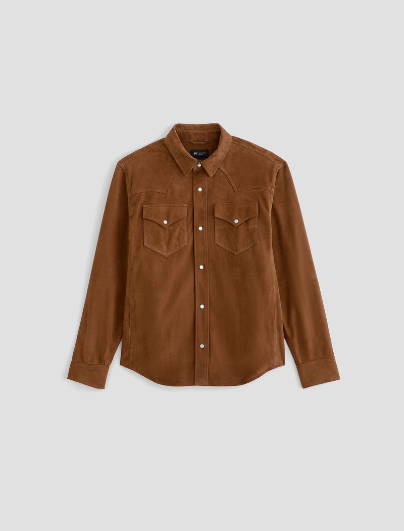 Elias Suede Shirt Jacket 1