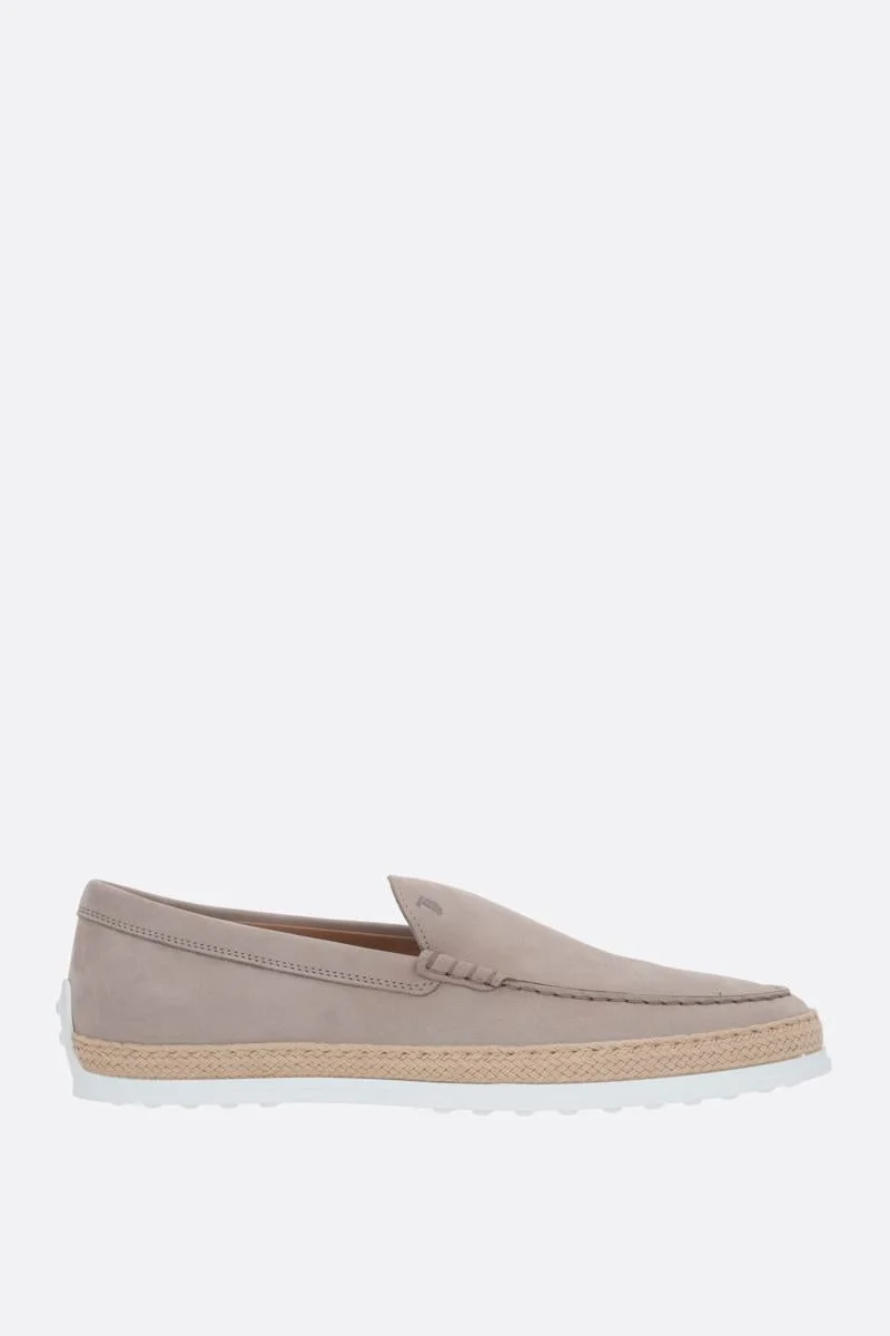 TOD'S TAUPE LEATHER FORMAL SHOES - 1