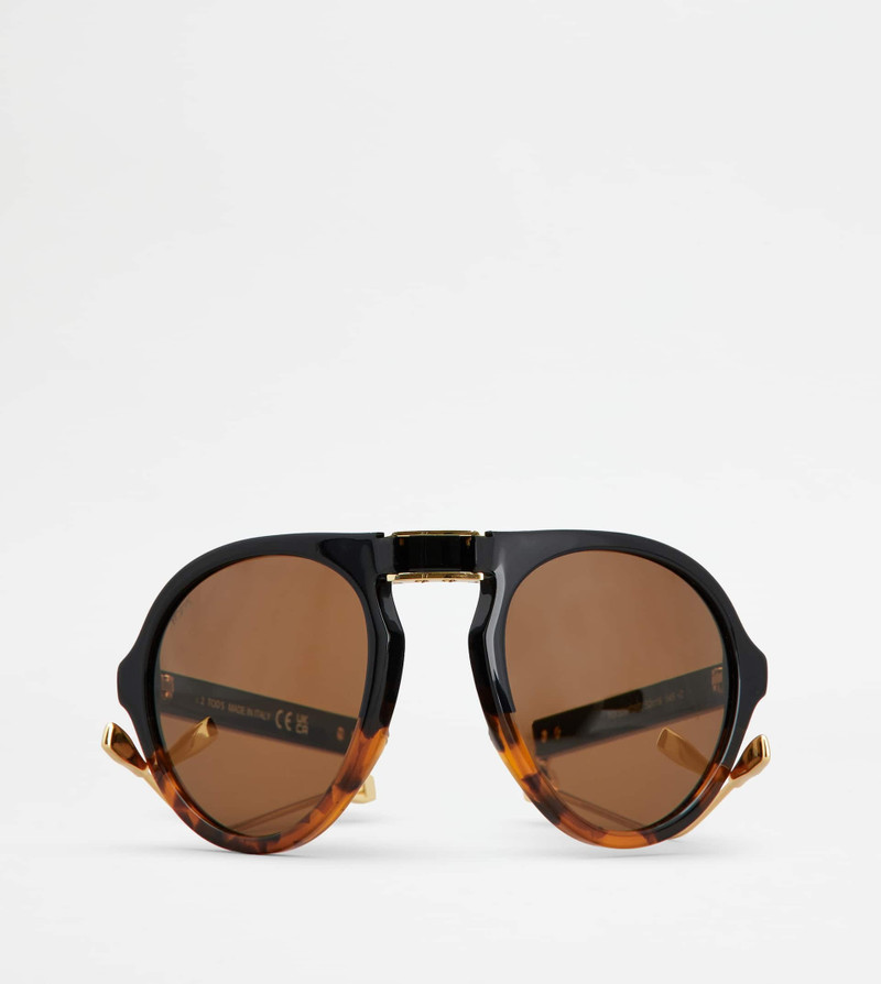 FOLDABLE SUNGLASSES - BROWN, BLACK 8