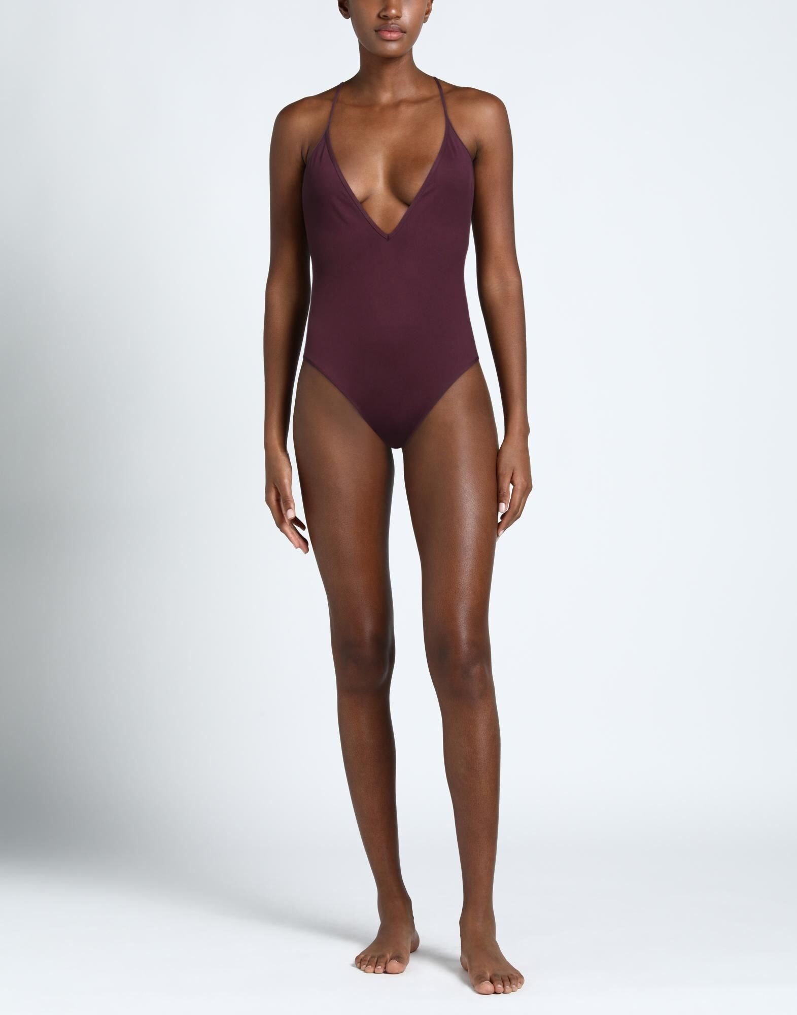 Deep purple Women's One-piece Swimsuits - 2