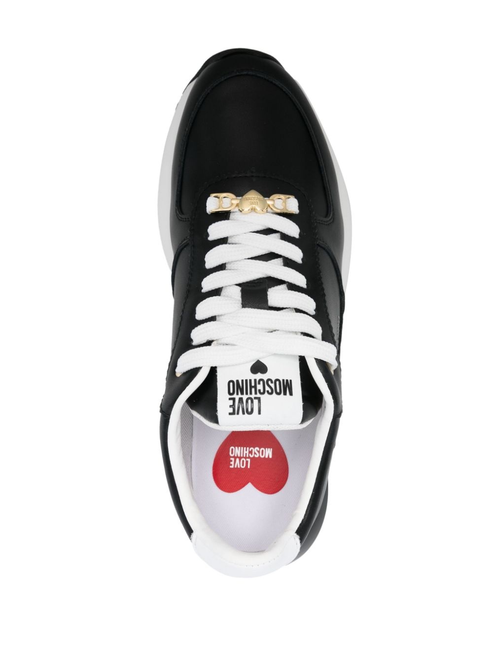 leather sneakers - 4