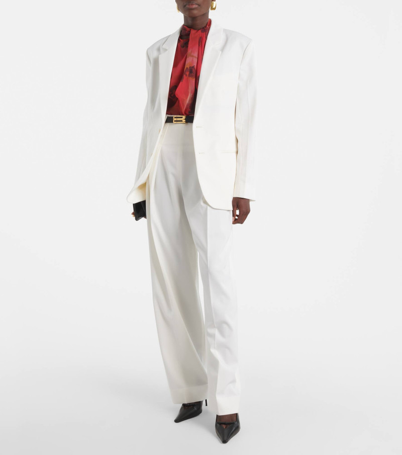 Victoria Beckham Wool-blend blazer outlook