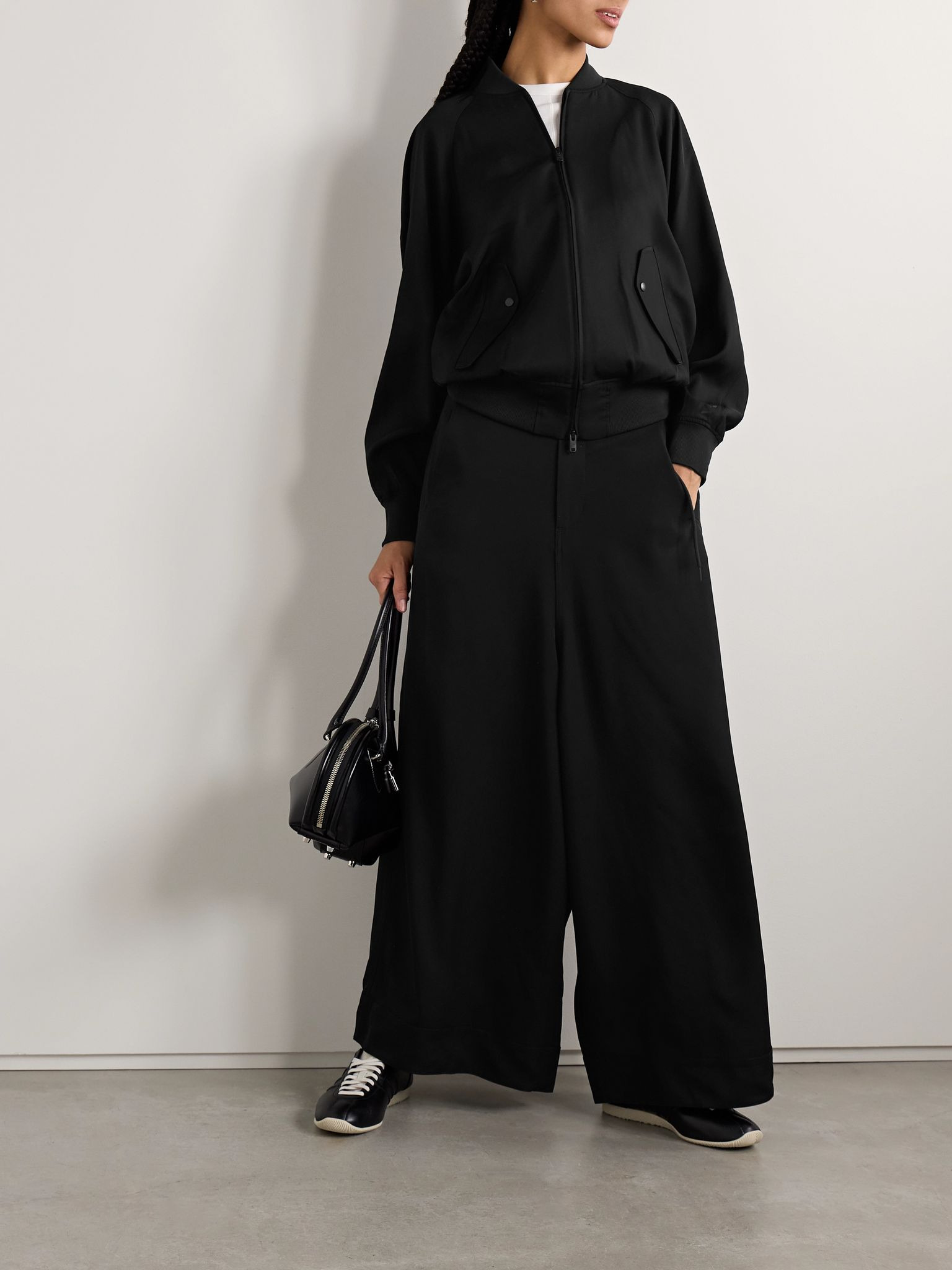 + Y-3 twill track jacket Black - 2