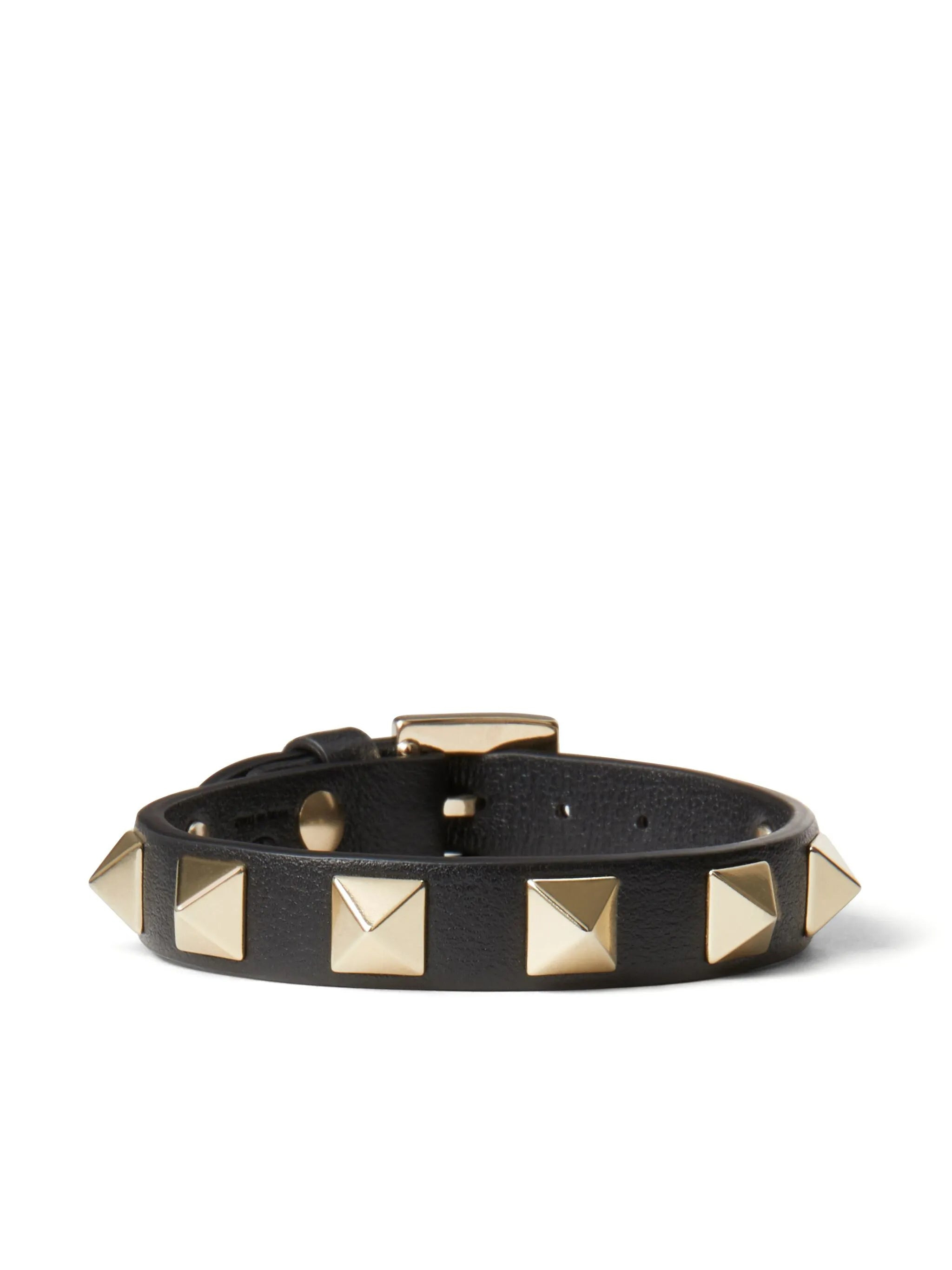 Rockstud leather bracelet - 1