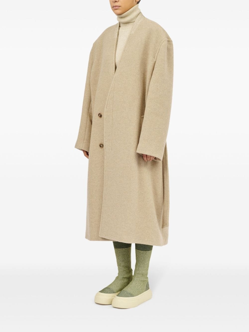 oversized pile coat - 6