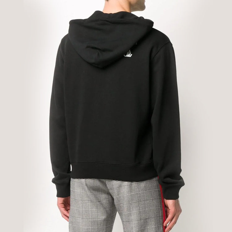 Off-White FW20 logo Mens Logo Long Sleeve Sweater OMBB034E20FLE0021001 - 3