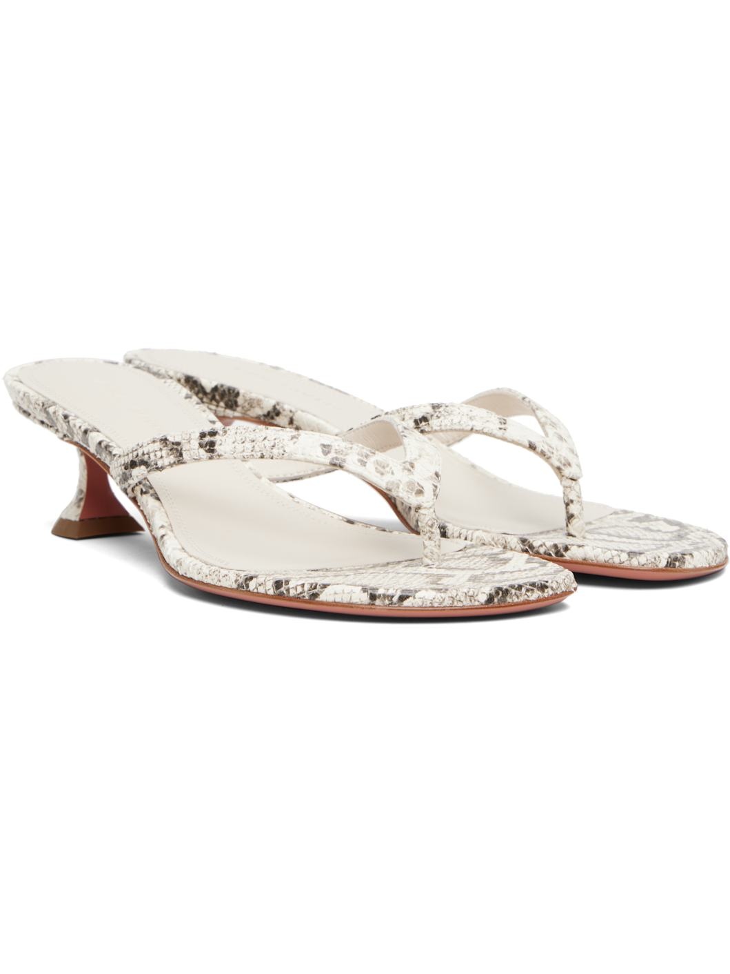 Off-White Juliette Thong 45 Heeled Sandals - 4