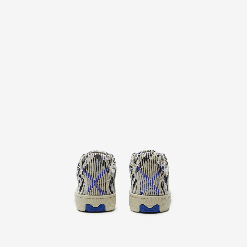 Check Knit Box Sneakers 4