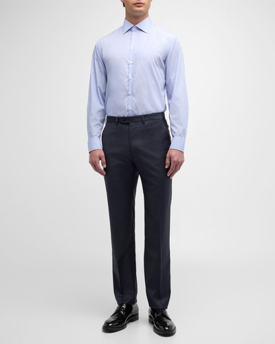 GIORGIO ARMANI Men's Pinstripe Dress Shirt outlook