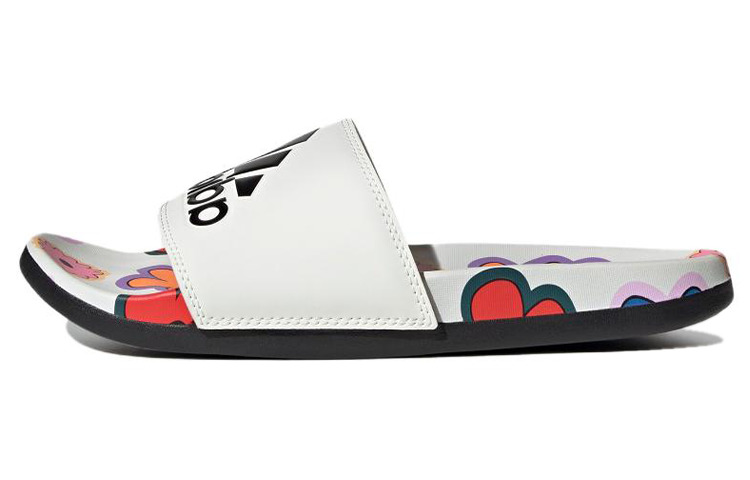(WMNS) adidas Adilette Comfort Slides 'Off White Core Black' IE4971 - 2