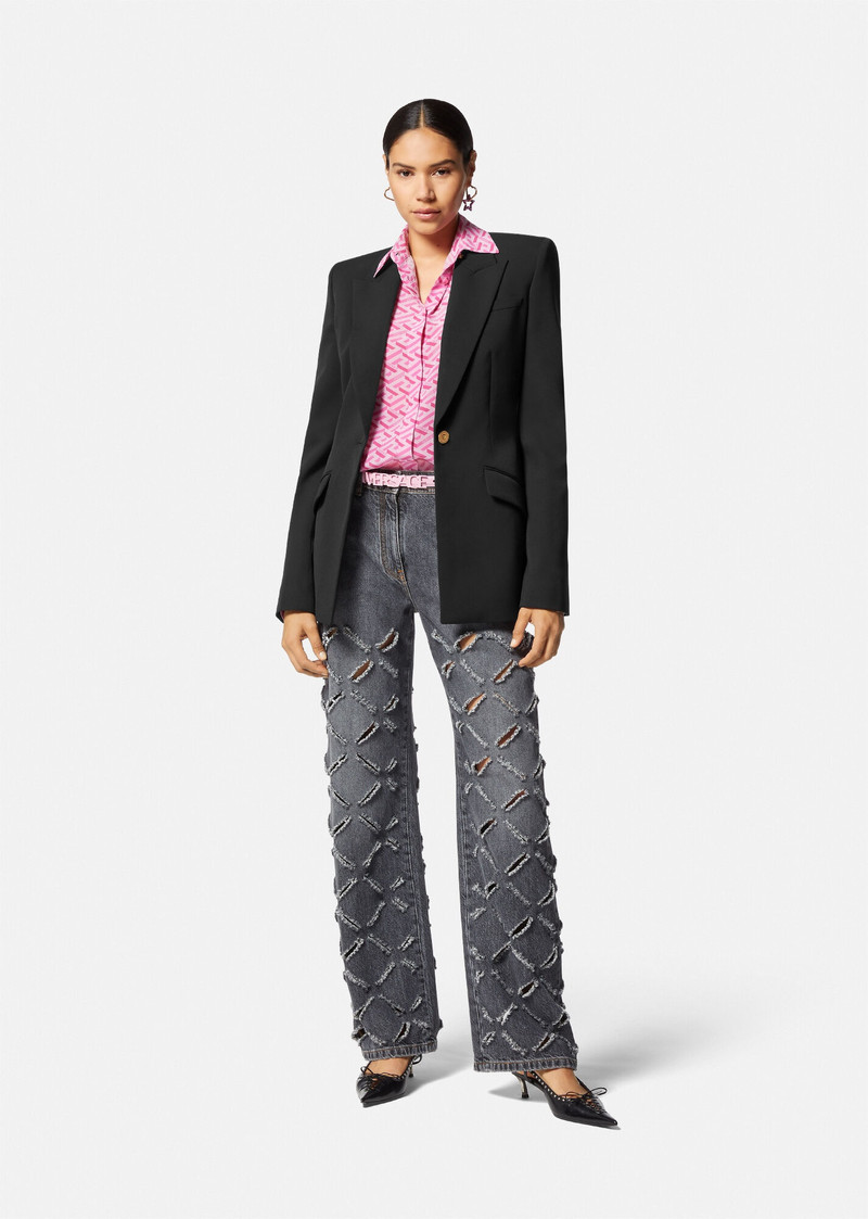 VERSACE Medusa Single-Breasted Blazer outlook