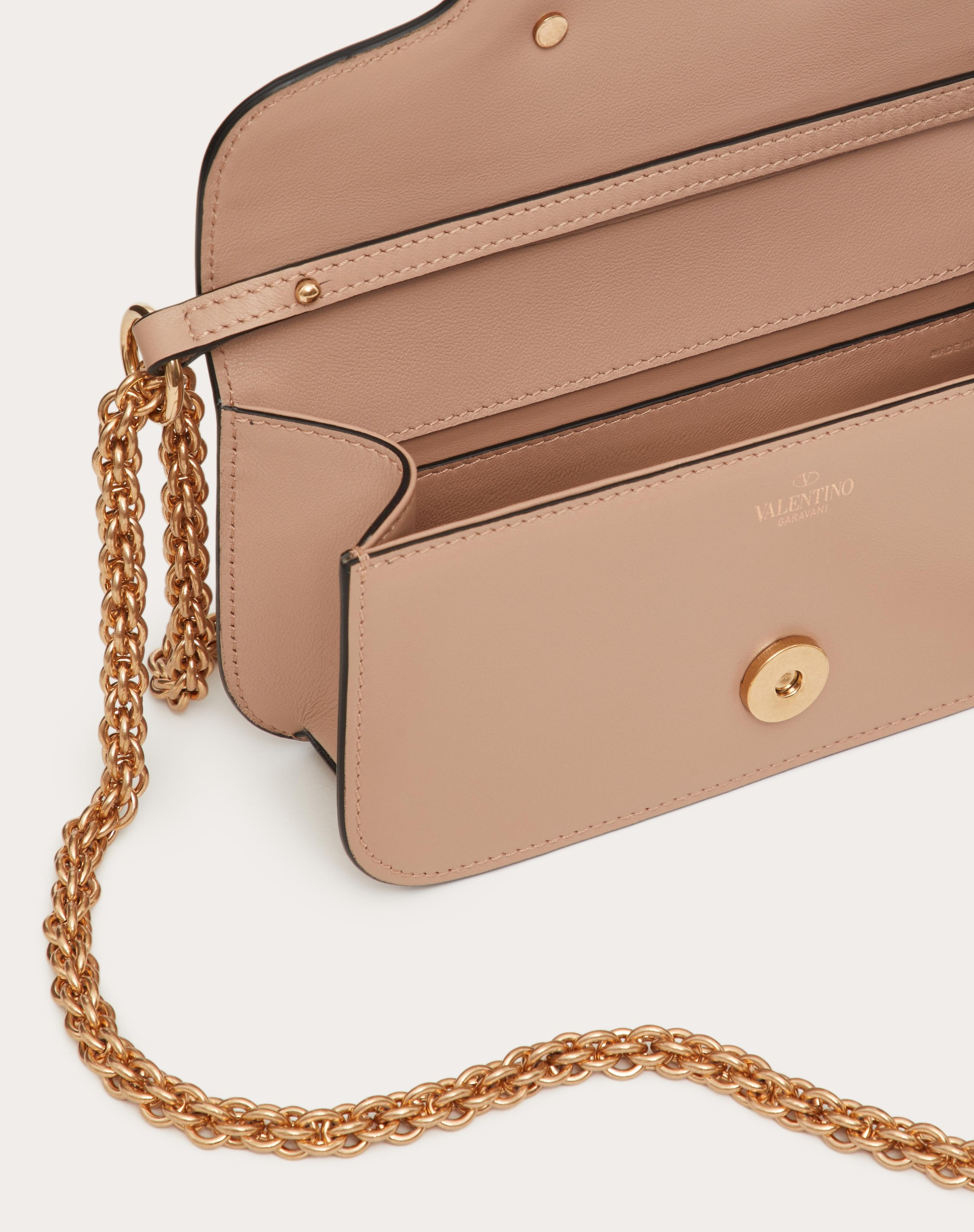 VALENTINO GARAVANI LOCÒ SMALL SHOULDER BAG WITH JEWEL LOGO - 6