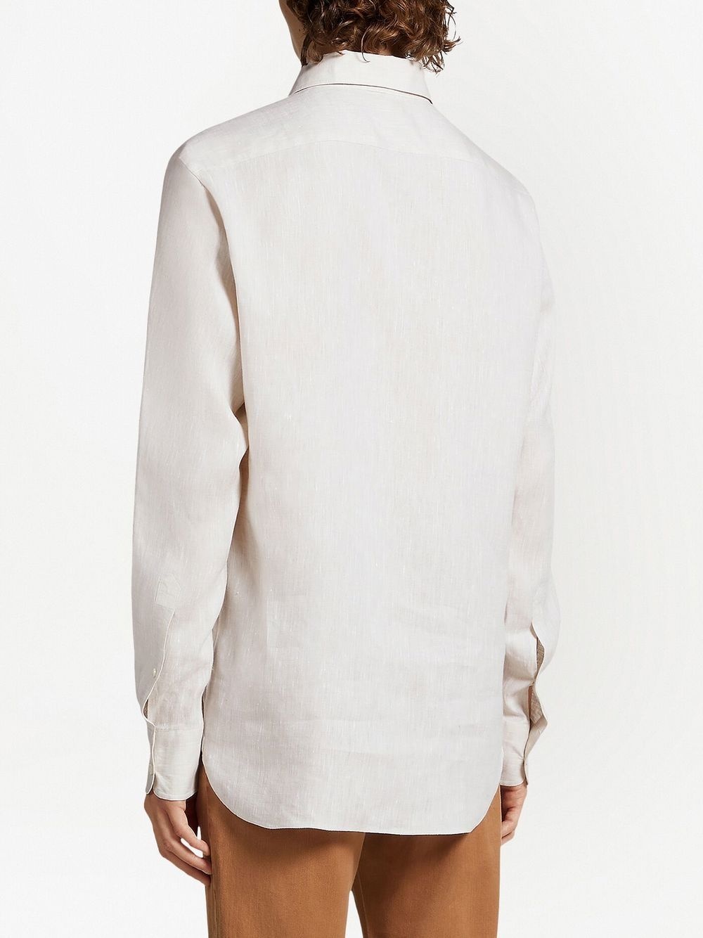 Pure Linen long-sleeve shirt - 3