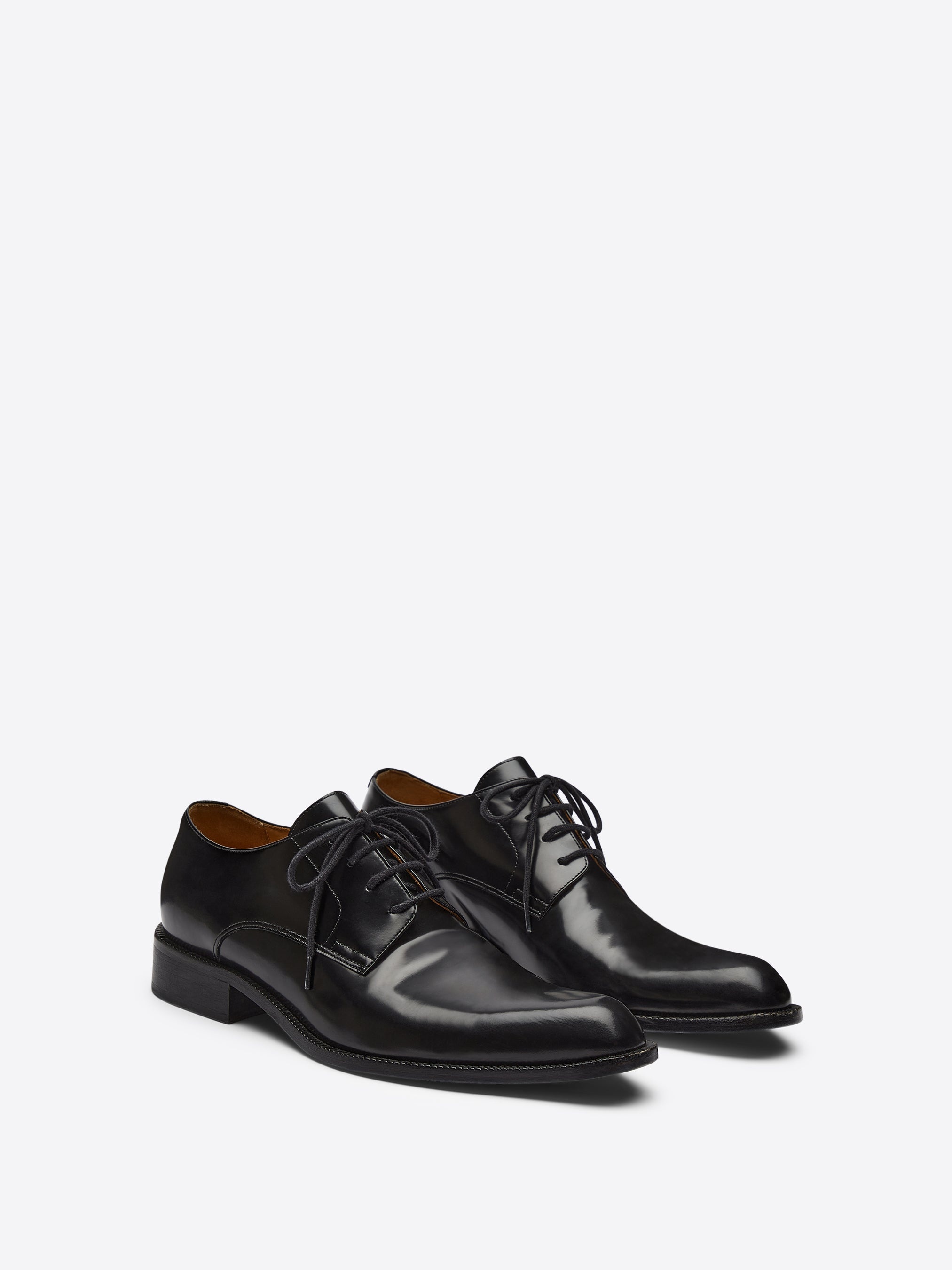 LEATHER DERBY SHOES - 5