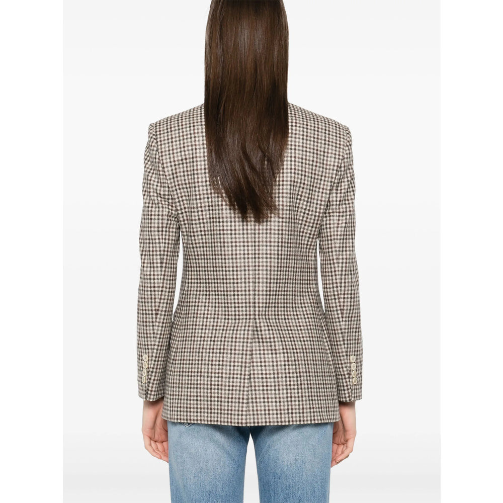 Brunello Cucinelli Neutrals Jackets - Blazers Women - 3