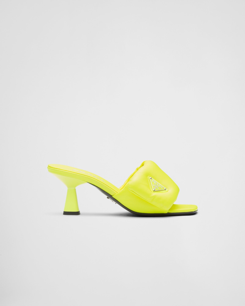 Soft padded nappa sandals 2